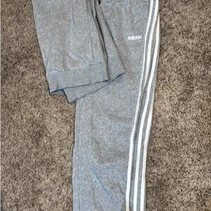 Adidas women’s Grey Track Pants